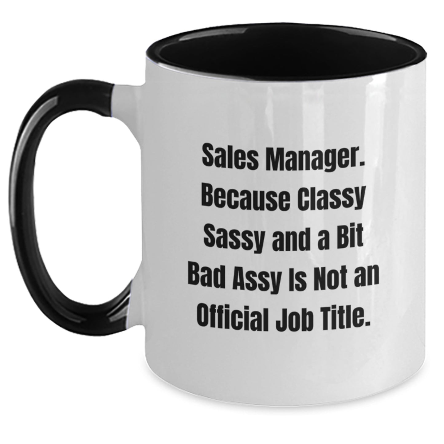 Funny Sales Manager Gifts for Men - Two Tone Coffee Mug from Friends - Main