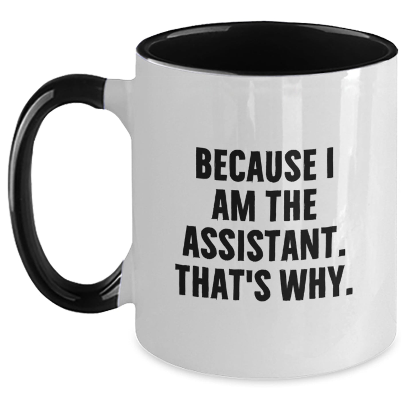 Assistant Keepsake Birthday Gift Mug for Him – 11oz Two Tone Ceramic - Main