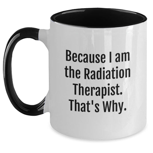 Christmas Gift for Her Radiation Therapist Present - Because I Am The - Main