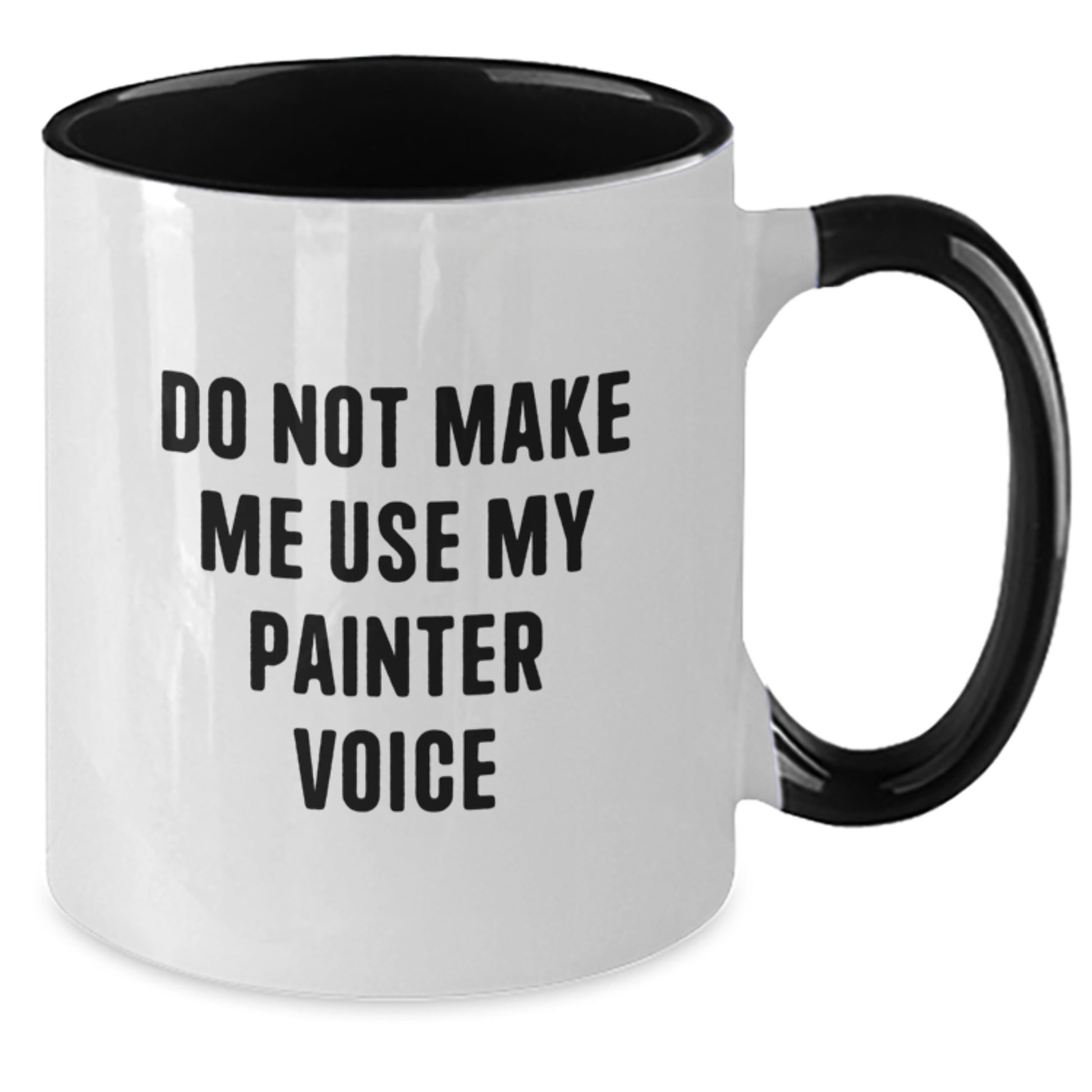 Painter Humor Funny Two Tone Coffee Mug Gifts for Painter Friends Family - Additional