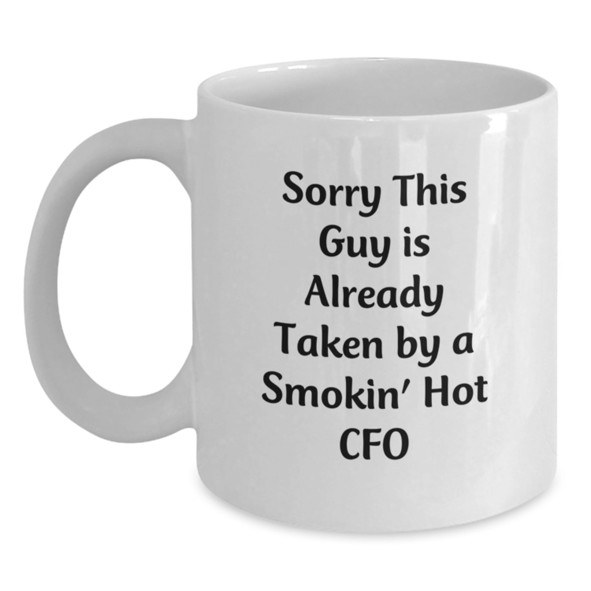 Funny CFO White Coffee Mugs Gifts for CFO, Unique Christmas Memorable Presents from Friends, Women, Men, Family, Coworkers - Main