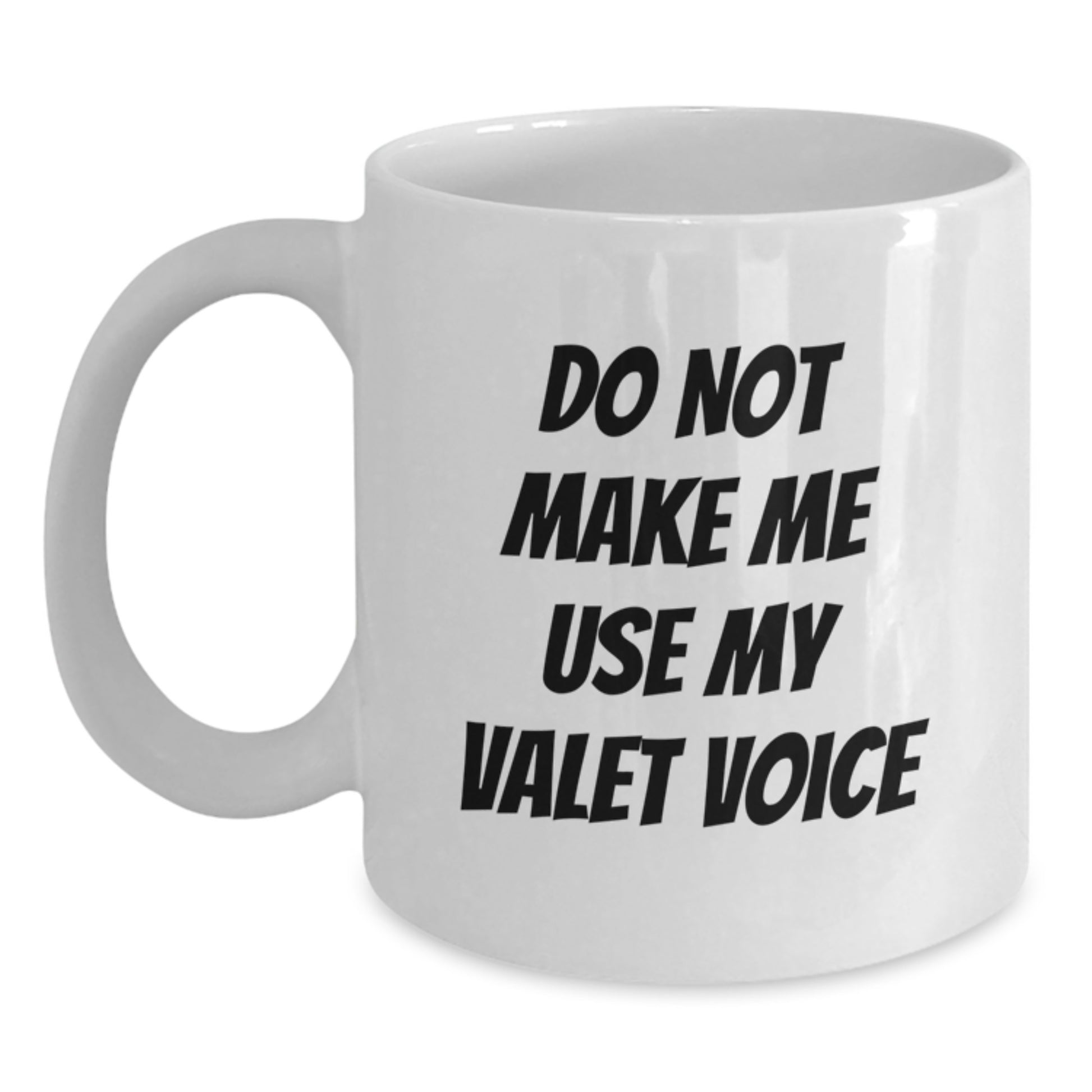 Funny Valet Gifts from Men to Valets, White Coffee Mug for Christmas Unique Gifts - Main