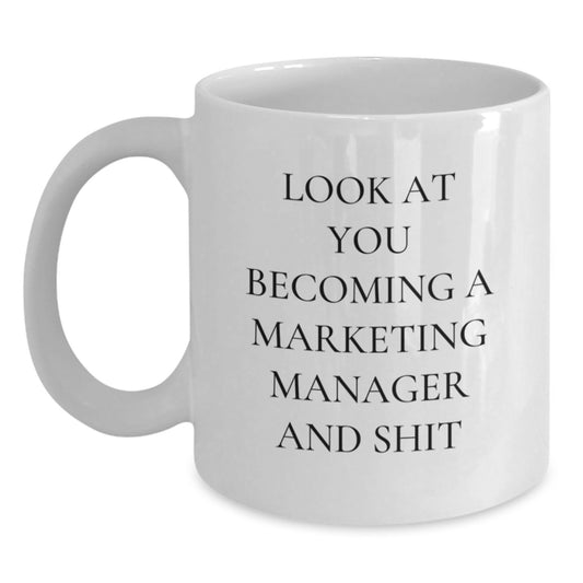 Mark Your Success as a Marketing Manager Funny Graduation Gifts from Friends for Him - Main