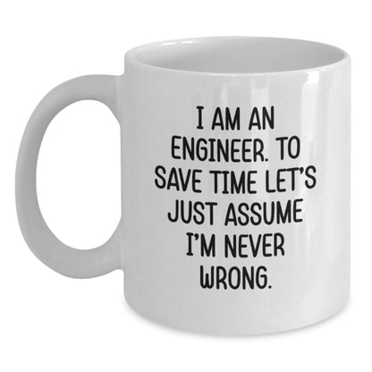 Funny Engineer Coffee Mug Gifts from Family for Men Graduation Unique - Main