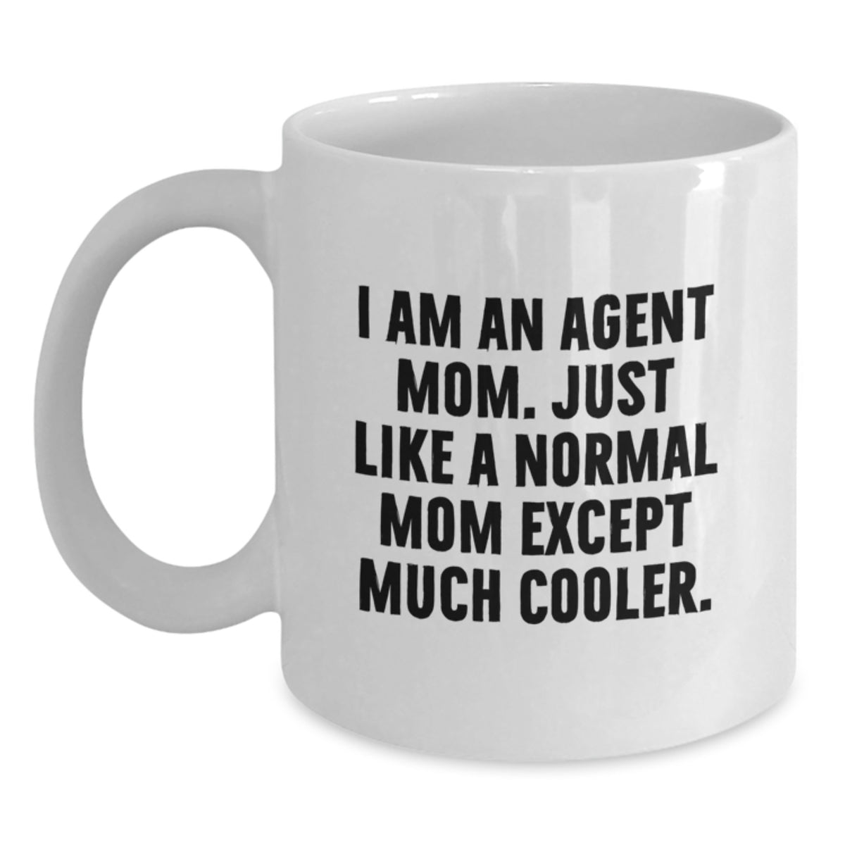 Agent Mom Keepsake Mug for Him Birthday Gift - Main