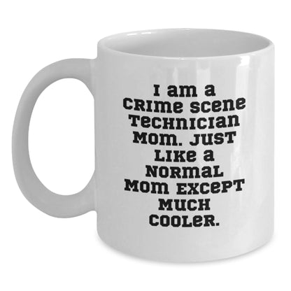 Crime Scene Technician Keepsake Ceramic 11oz Mug for Him Birthday Gift - Main
