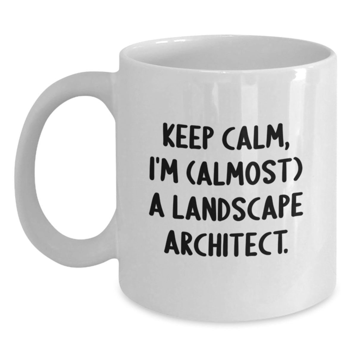 Landscape Architect Gift for Him - Keep Calm Keepsake Mug - Main