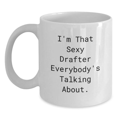 Christmas Gift for Her Playful Drafter Coffee Mug Present - Main