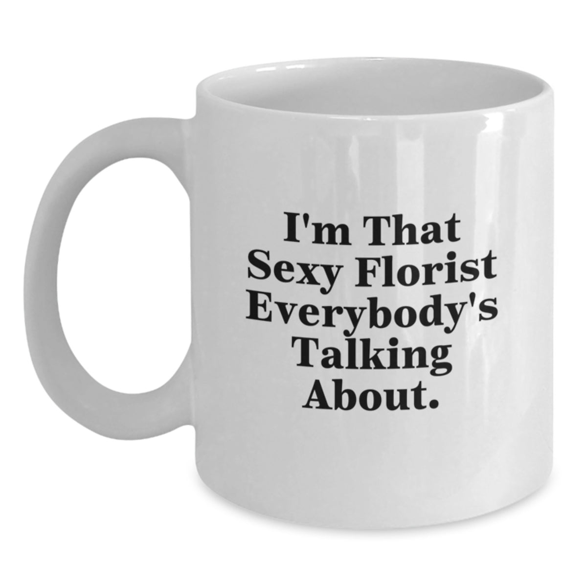 Christmas Gift for Her - Playful Florist Present Featuring a Witty - Main