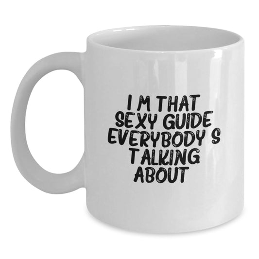 Christmas Gift for Her - Playful Guide Quote Coffee Mug Present - Main