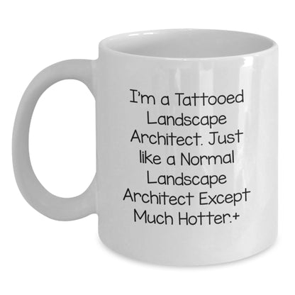 Christmas Gift for Her Playful Tattooed Landscape Architect Present - Main