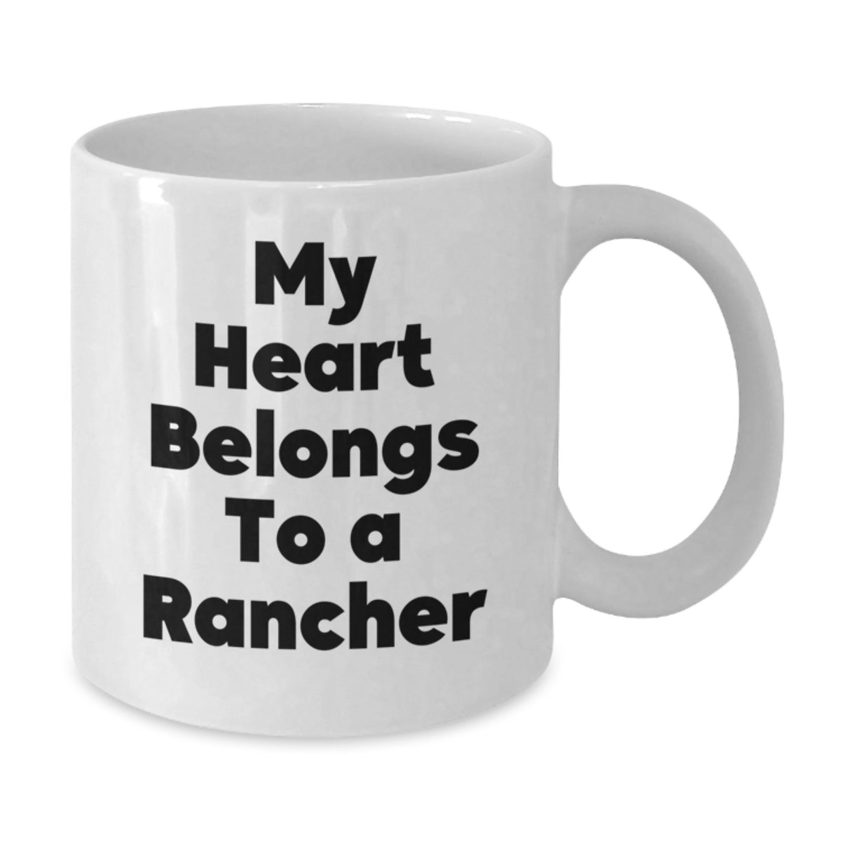 Funny Rancher Gifts For Birthday Unique White Coffee Mugs, Gifts from Friends and Family for Rancher Lover - Additional