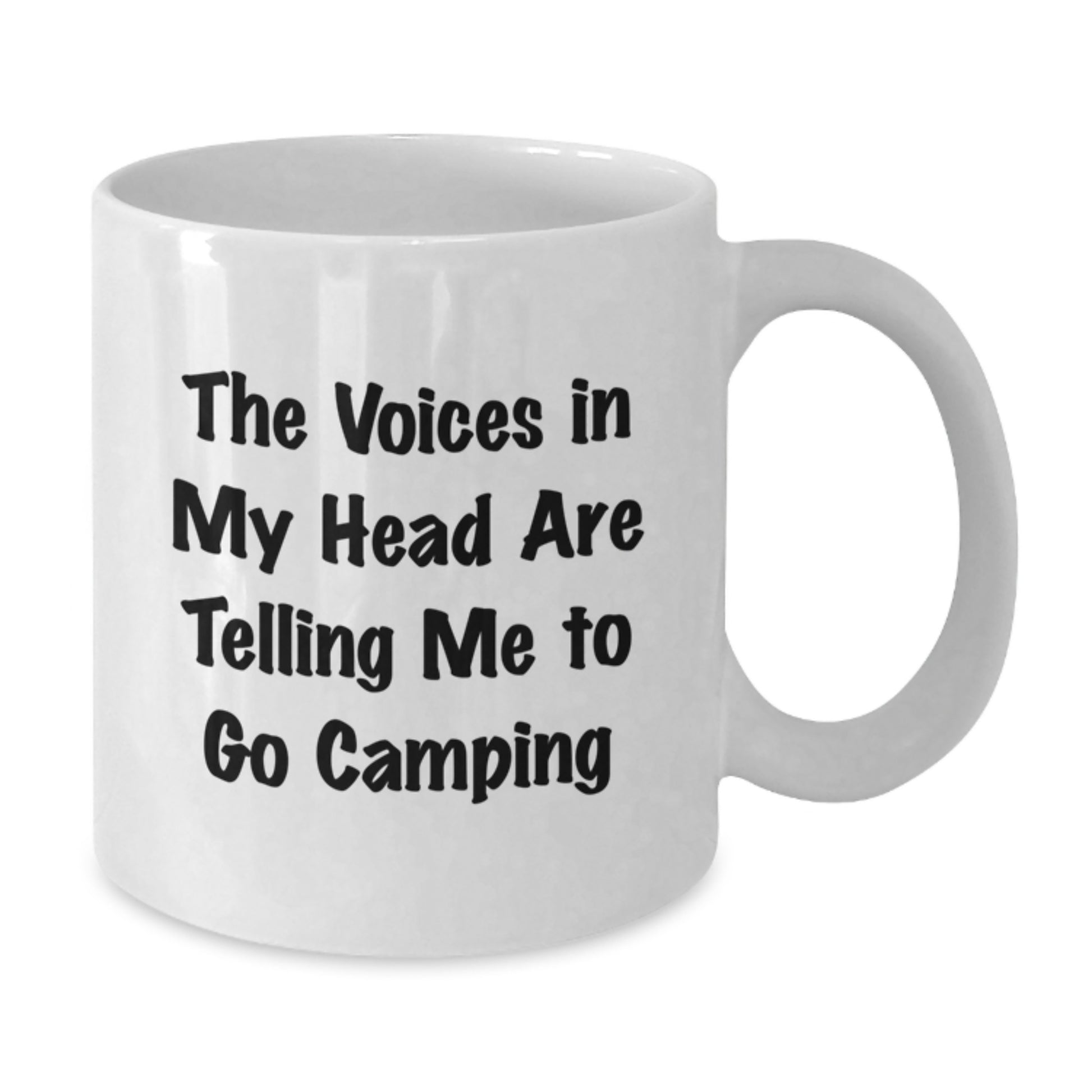 Camping Humor Funny Quote Gifts from Friends for Camping Enthusiasts White Coffee Mug, Camping Birthday Unique Gifts, Inspirational Camping Motivation, White Ceramic Camping Mug for Outdoor Lovers - Additional