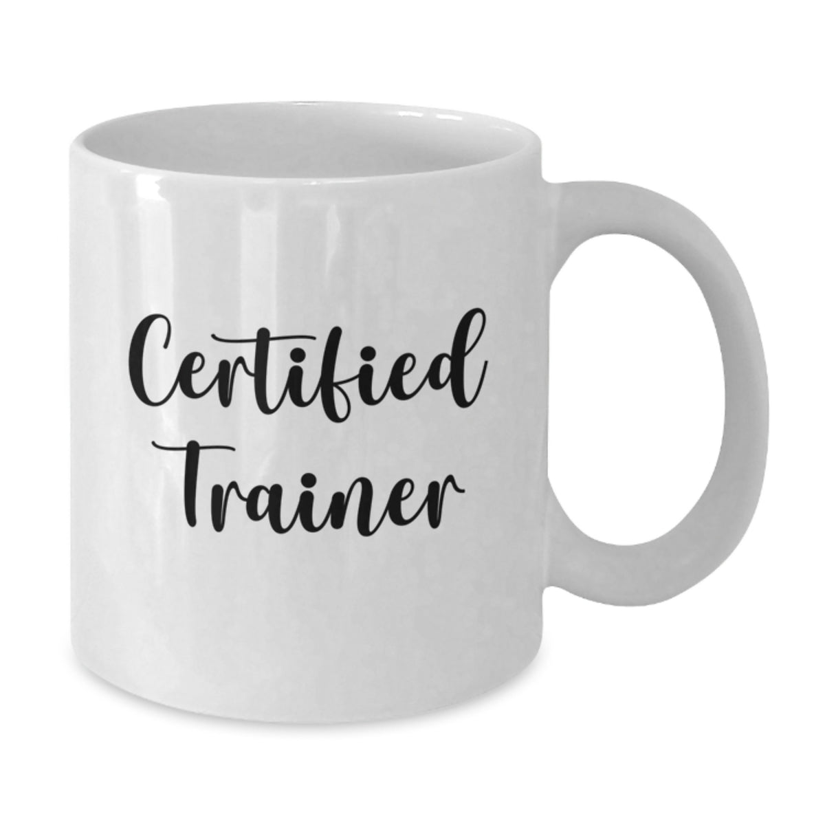 Funny Trainer Quotes Gifts from Friends for Birthday Certified Trainer White Coffee Mug, Trainer Gifts for Men, Women, Coworkers, Family - Additional