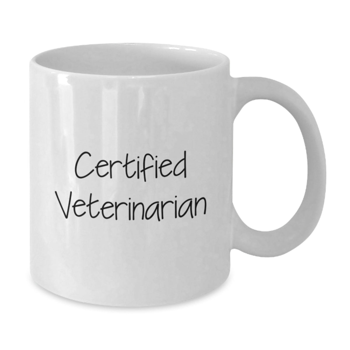 Funny Veterinarian Gifts from Friends Birthday Unique White Coffee Mug 'Paws-itive Vibes' - Additional