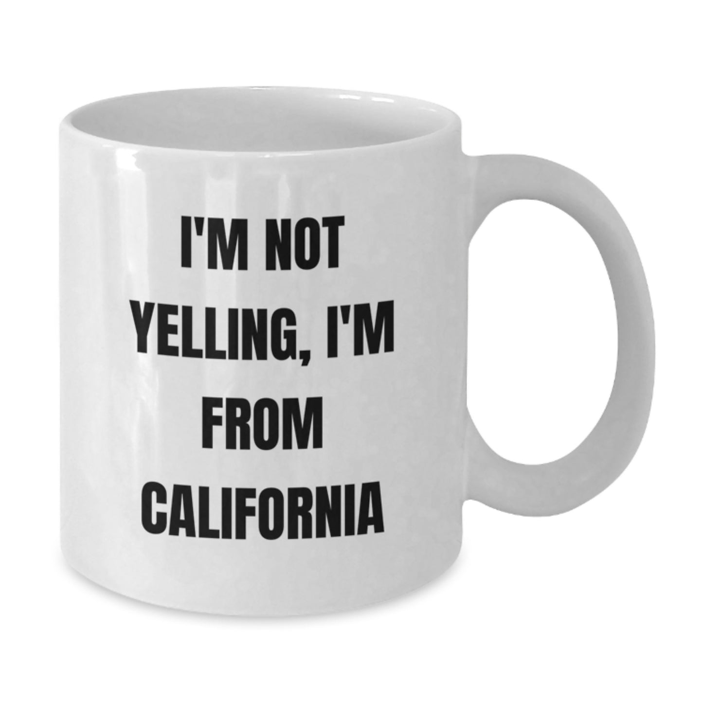 California Gifts for Men and Women - Funny White Coffee Mug for Birthday, Unique California-themed Mugs, Gifts from Friends for California Enthusiasts - Additional