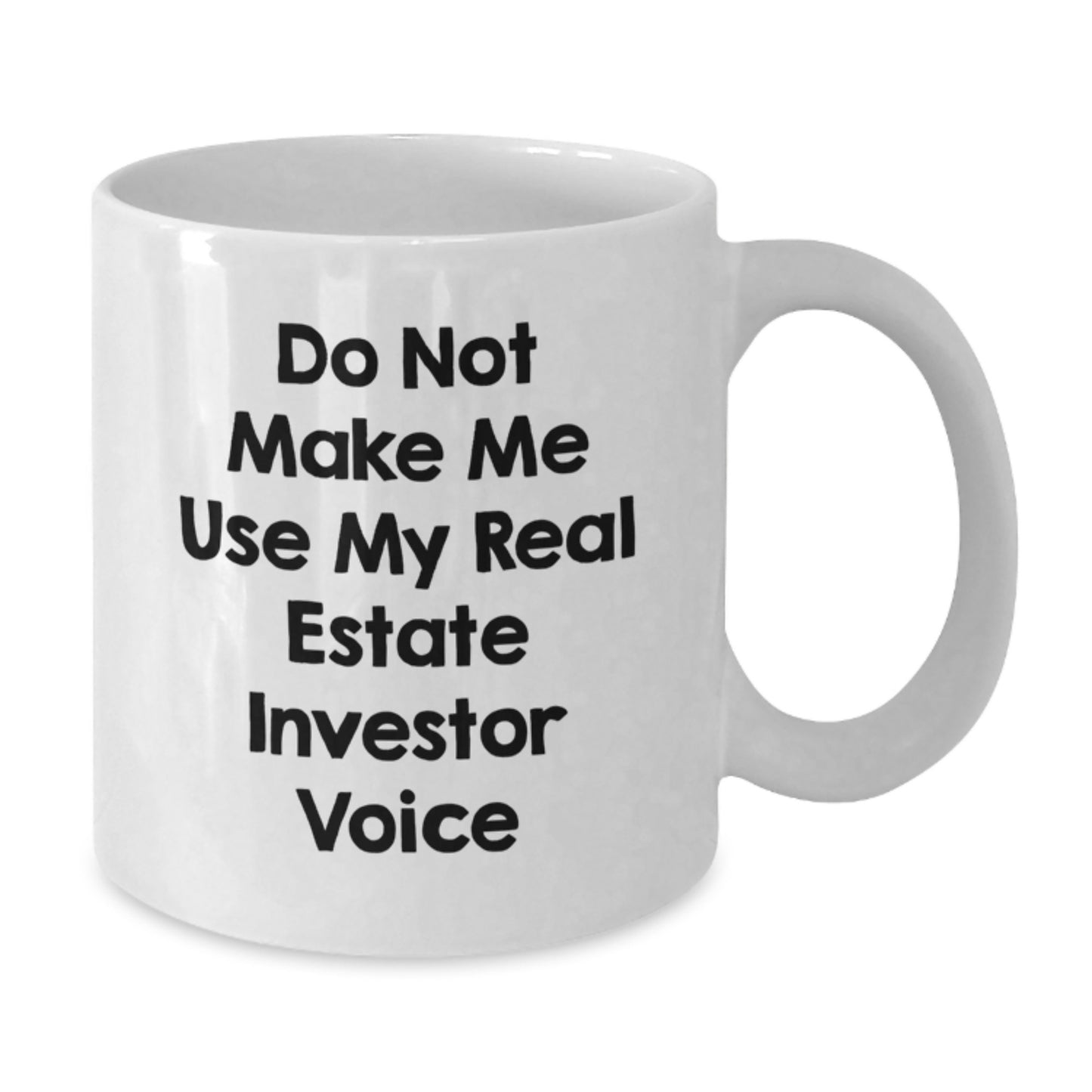 Funny Real Estate Investor Gifts from Friends, White Coffee Mug for Real Estate Investor Graduation Unique Gifts - Additional