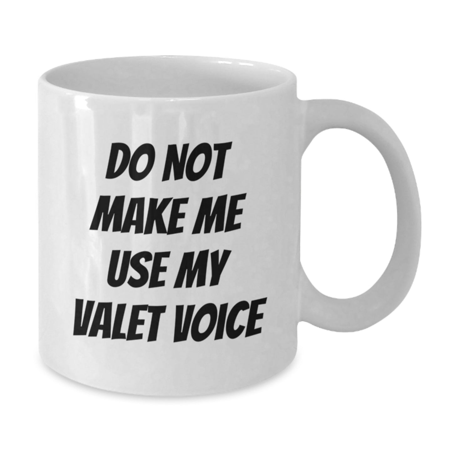 Funny Valet Gifts from Men to Valets, White Coffee Mug for Christmas Unique Gifts - Additional