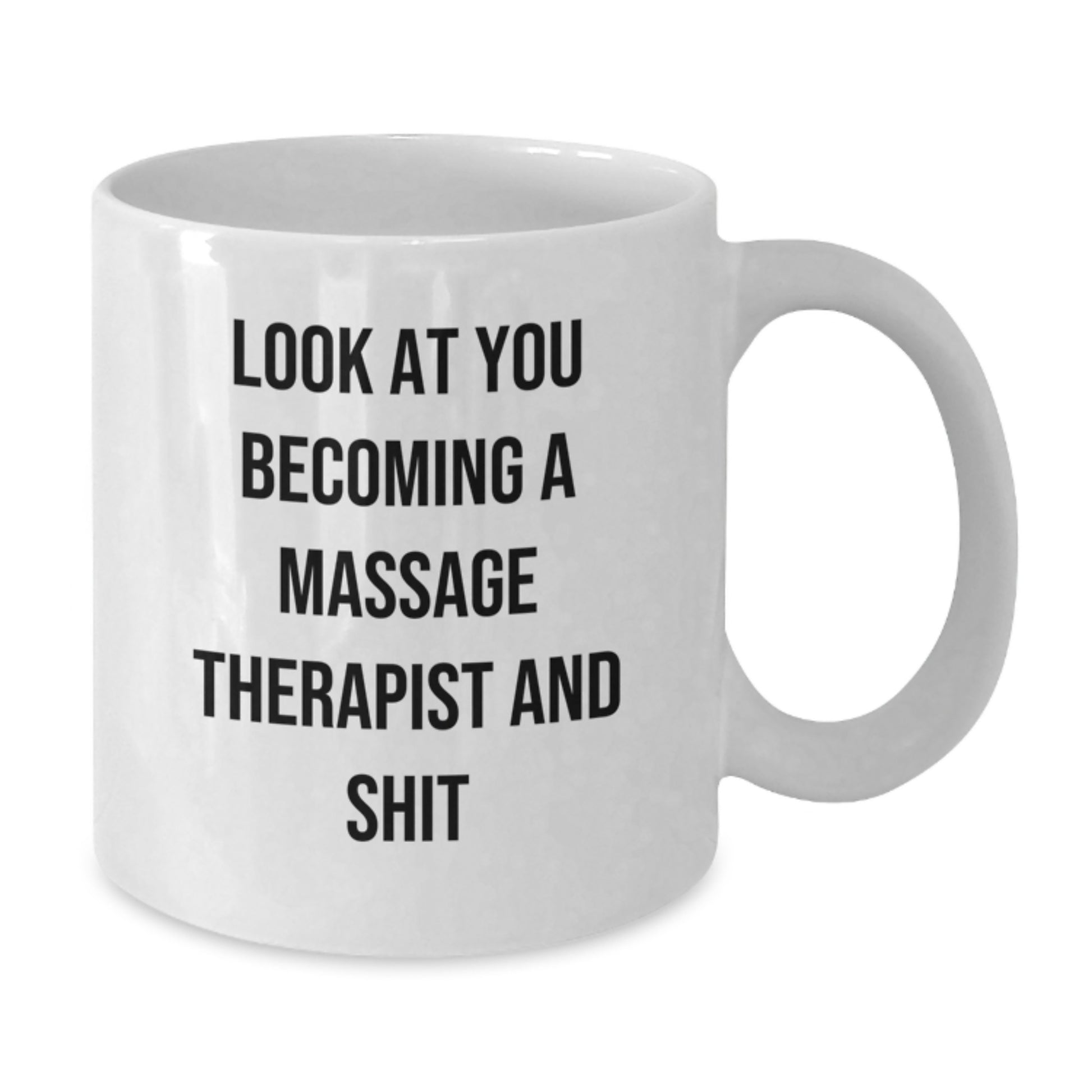 Funny Massage Therapist White Coffee Mugs for Christmas Unique Gifts from Friends to Massage Therapist - Additional