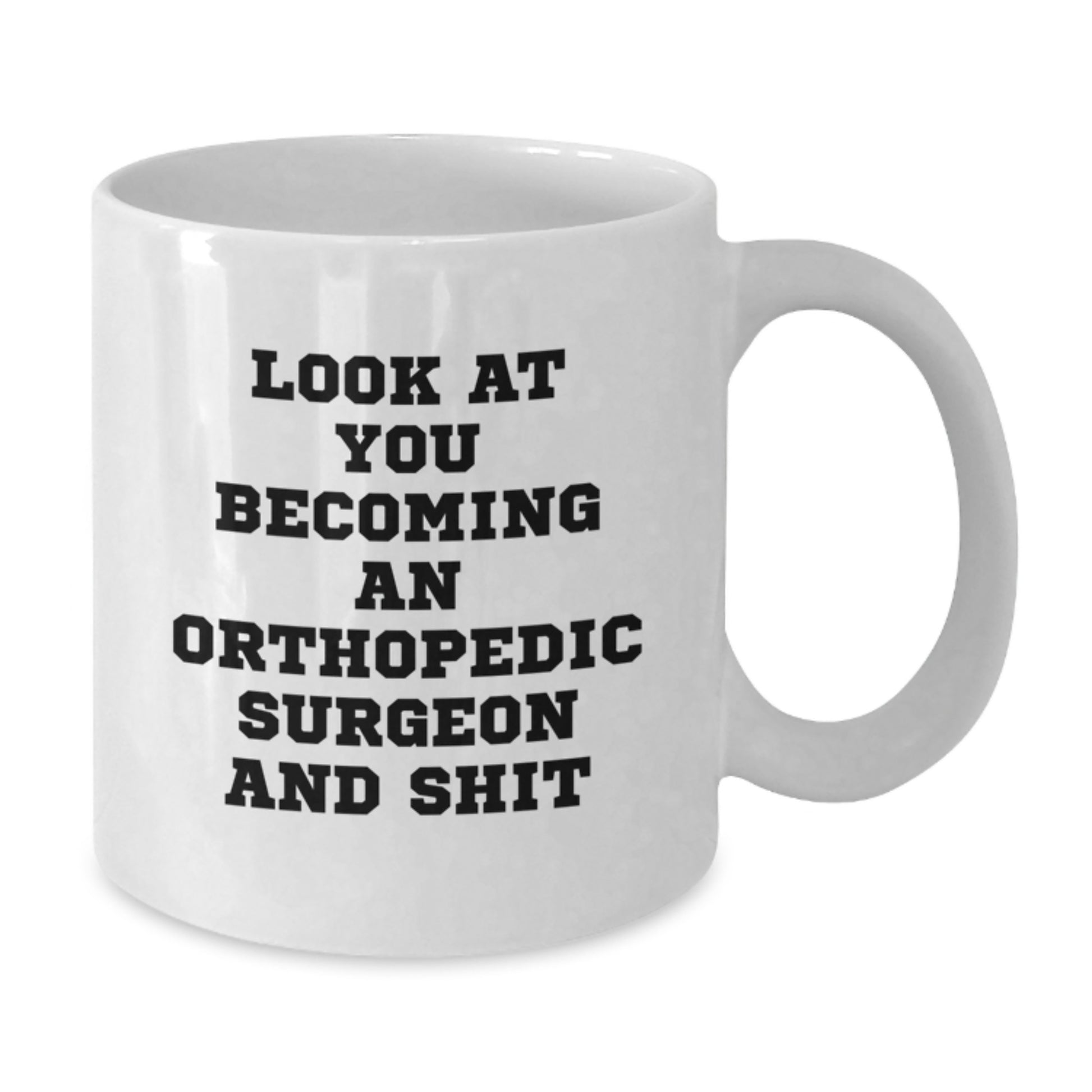 Funny Orthopedic Surgeon White Coffee Mugs Gifts for Him from Friends on Christmas Unique Unique Holiday - Additional