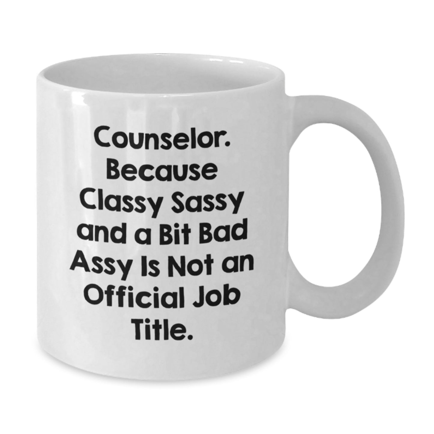 Funny Counselor Gifts, White Coffee Mugs for Counselor, Inspirational Coffee Mug, Gifts from Friends for Counselor at Christmas - Additional