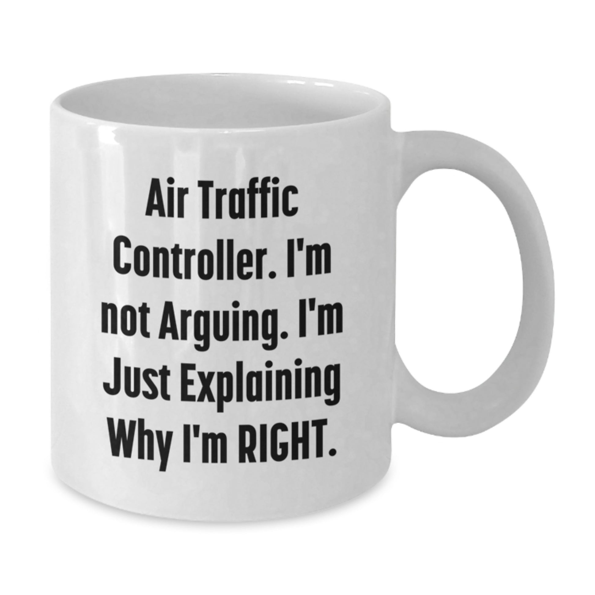 Funny Air Traffic Controller Gifts for Air Traffic Controller Men from Friends - White Coffee Mug for Air Traffic Controller Enthusiasts - Christmas Unique Gifts - Additional