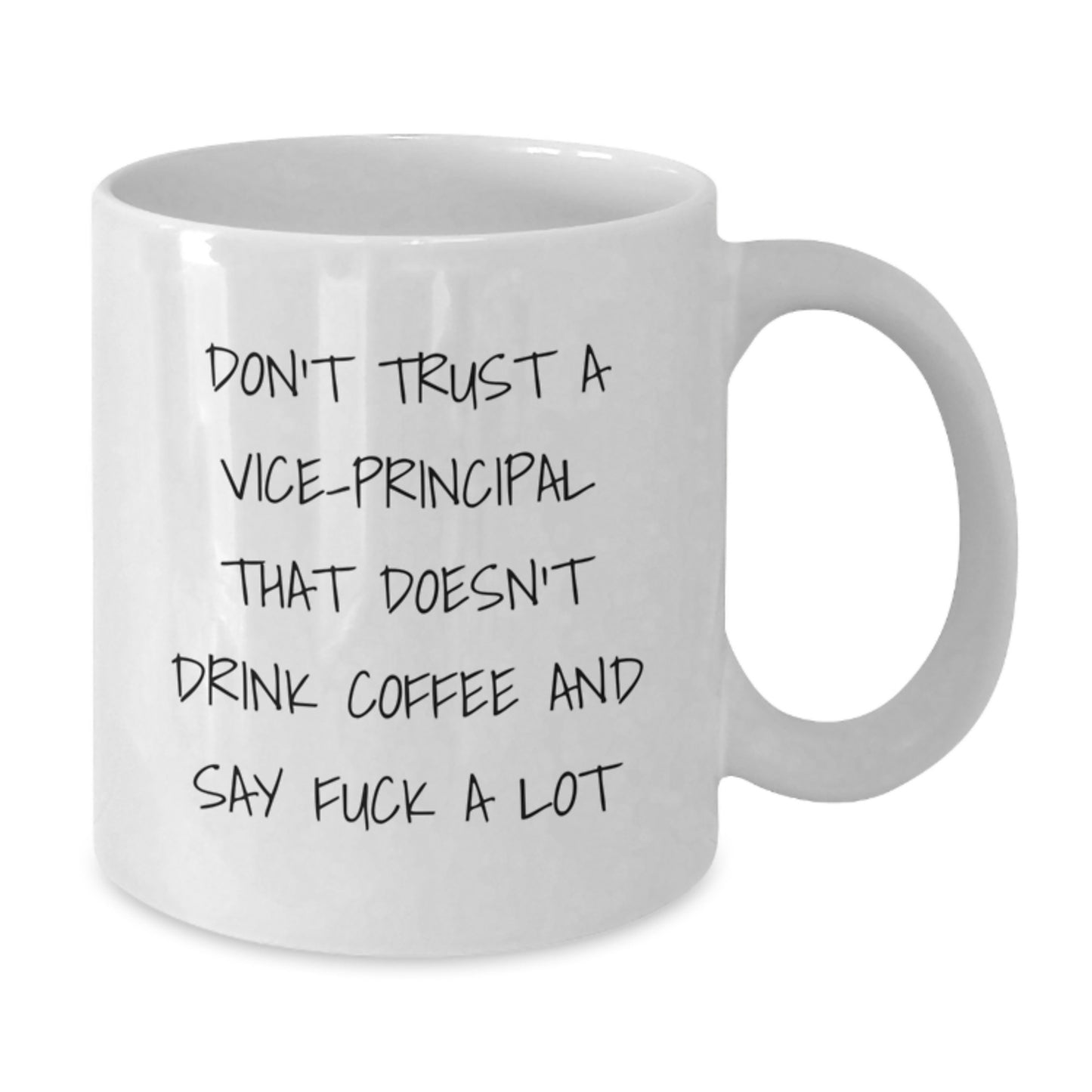 Funny Vice-principal Gifts from Friends, White Coffee Mug with Sassy Quote for Vice-principal, Christmas Unique Gifts - Additional