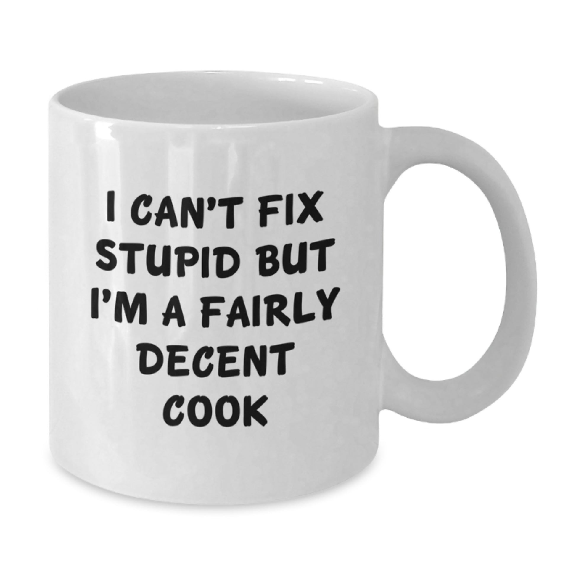 Funny Cook White Coffee Mugs Gifts from Men to Friends with Christmas Unique Presents for Him - Additional