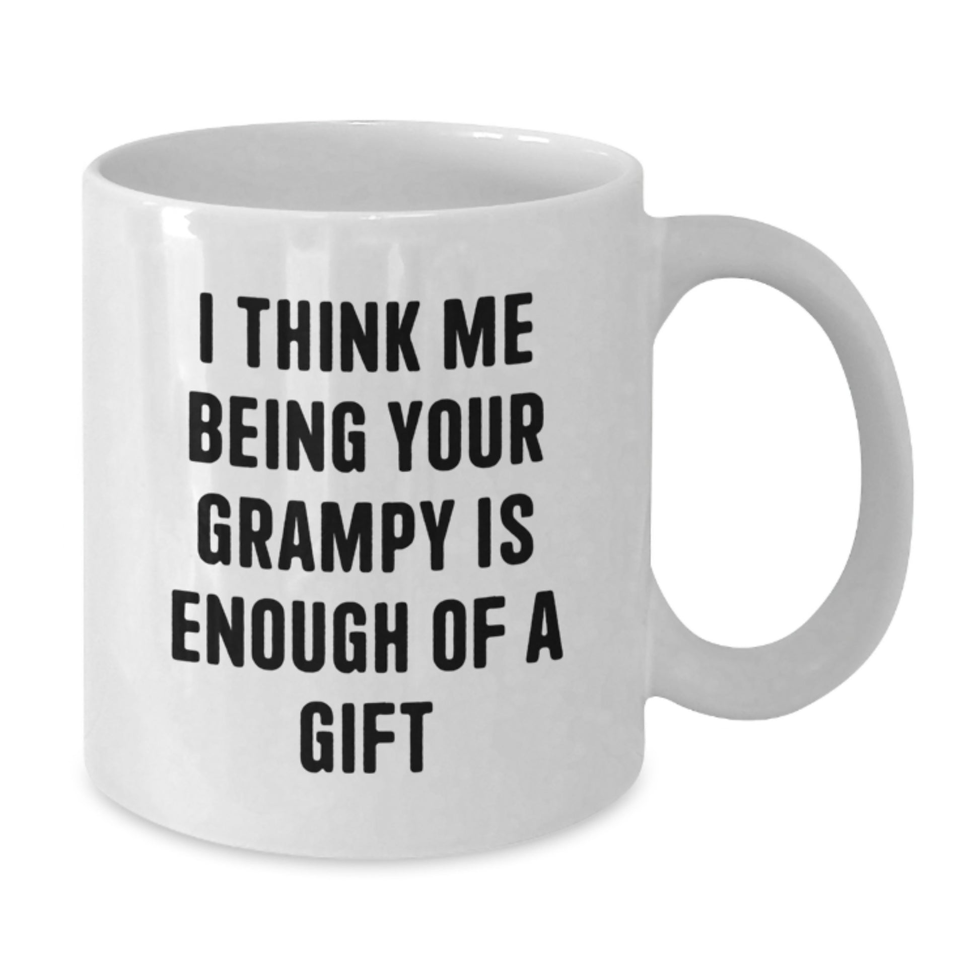 Gifts from Grampy, Funny Quote White Coffee Mug, Birthday Unique Gifts for Men - Additional