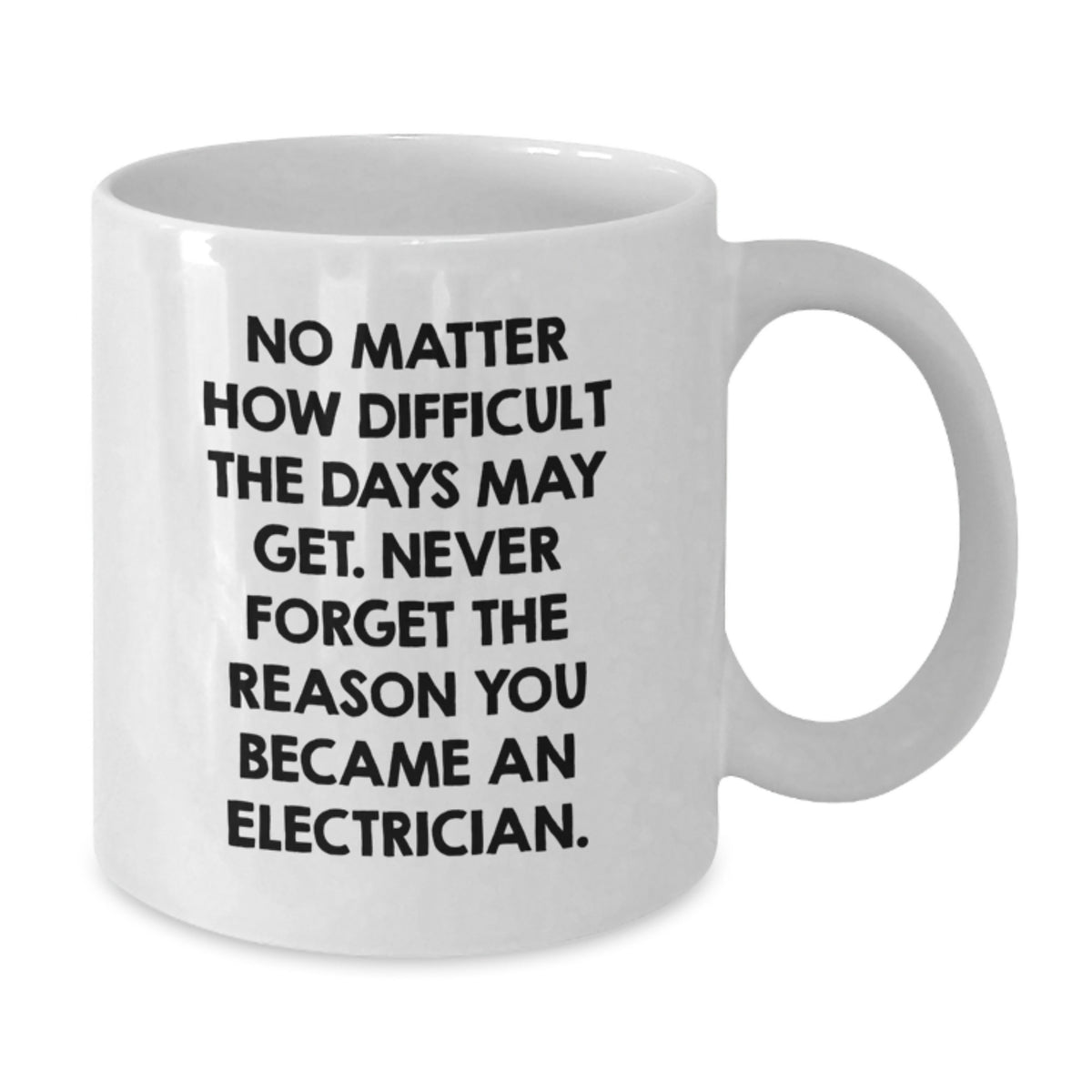 Funny Electrician Gifts, White Coffee Mug for Electrician Men, Birthday Unique Gifts from Friends - Additional