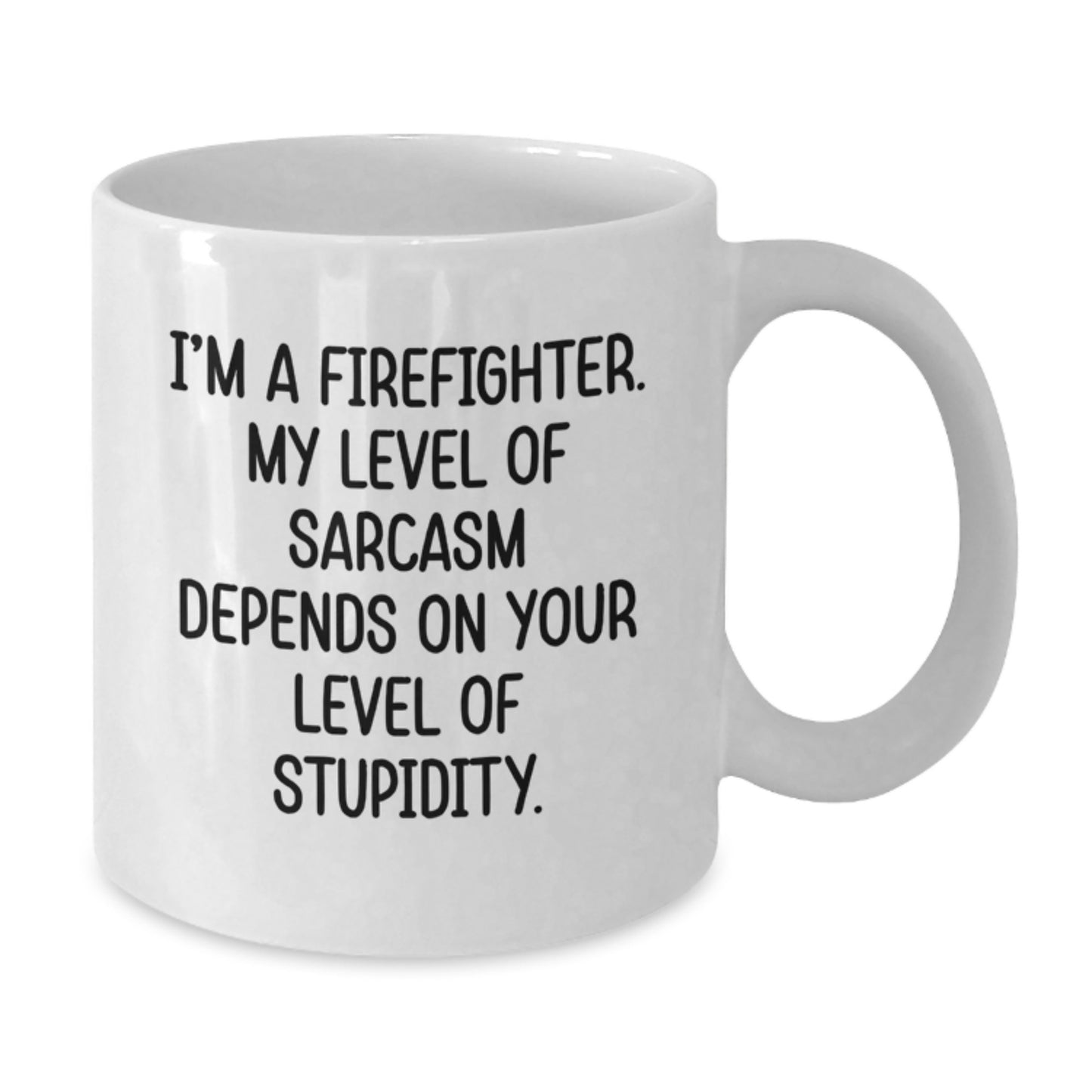 Funny Firefighter Gifts - I'm A Firefighter White Coffee Mug for Birthday - 11oz or 15oz Ceramic Mug Gifts from Friends to Firefighter Guys - Gift Ideas for Men - Additional