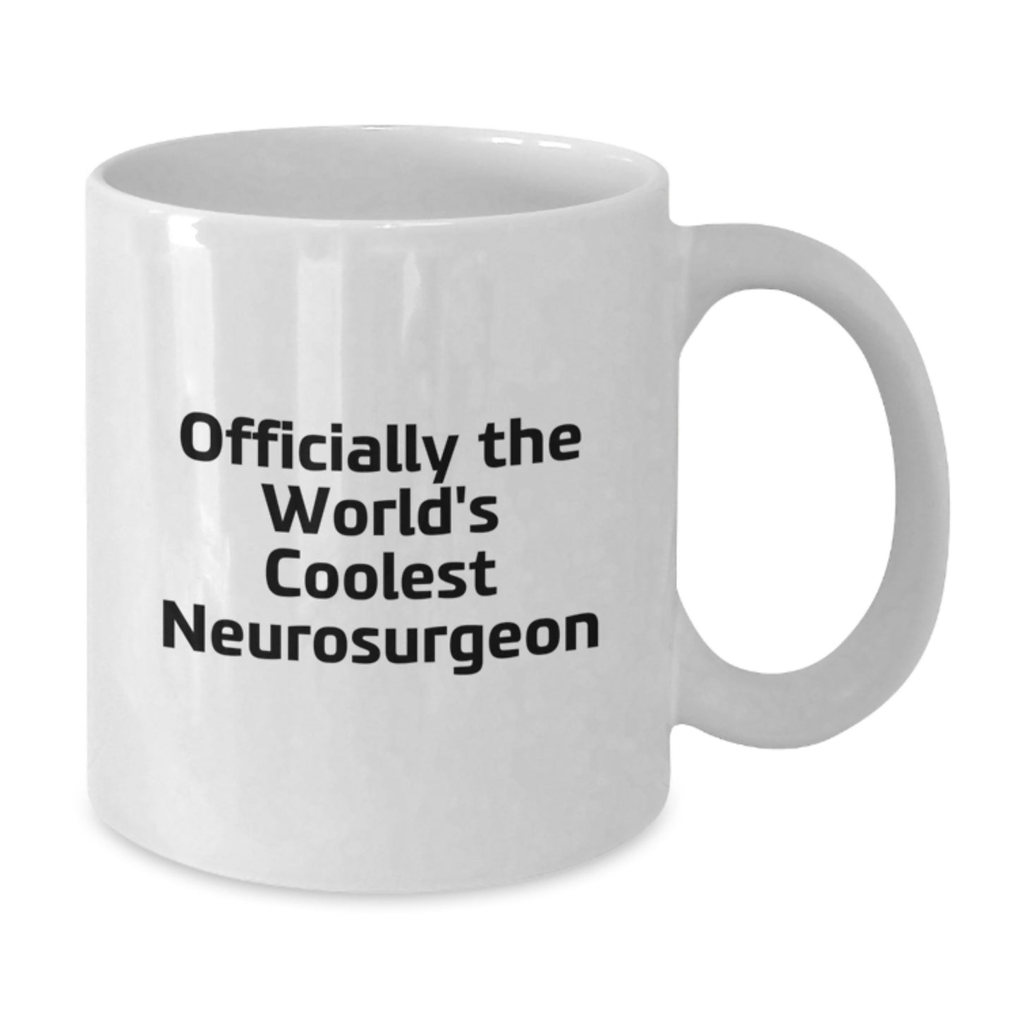 Funny Quirky Gifts from Men to the World's Coolest Neurosurgeon Mom's Unique Mother's Day Coffee Mug - Additional