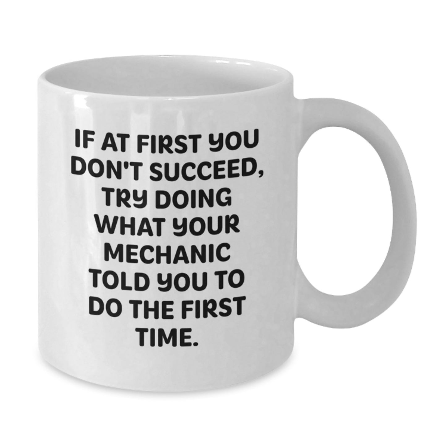 Funny Mechanic Gifts for Mechanic, White Coffee Mug Ideas for Valentine's from Mechanic Enthusiast, Mechanic Lover Gift - Additional