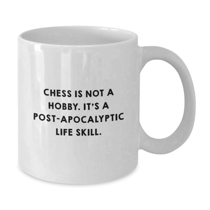 Funny Chess White Coffee Mug Gifts from Friends or Family for Chess Graduation Unique Gifts - Additional