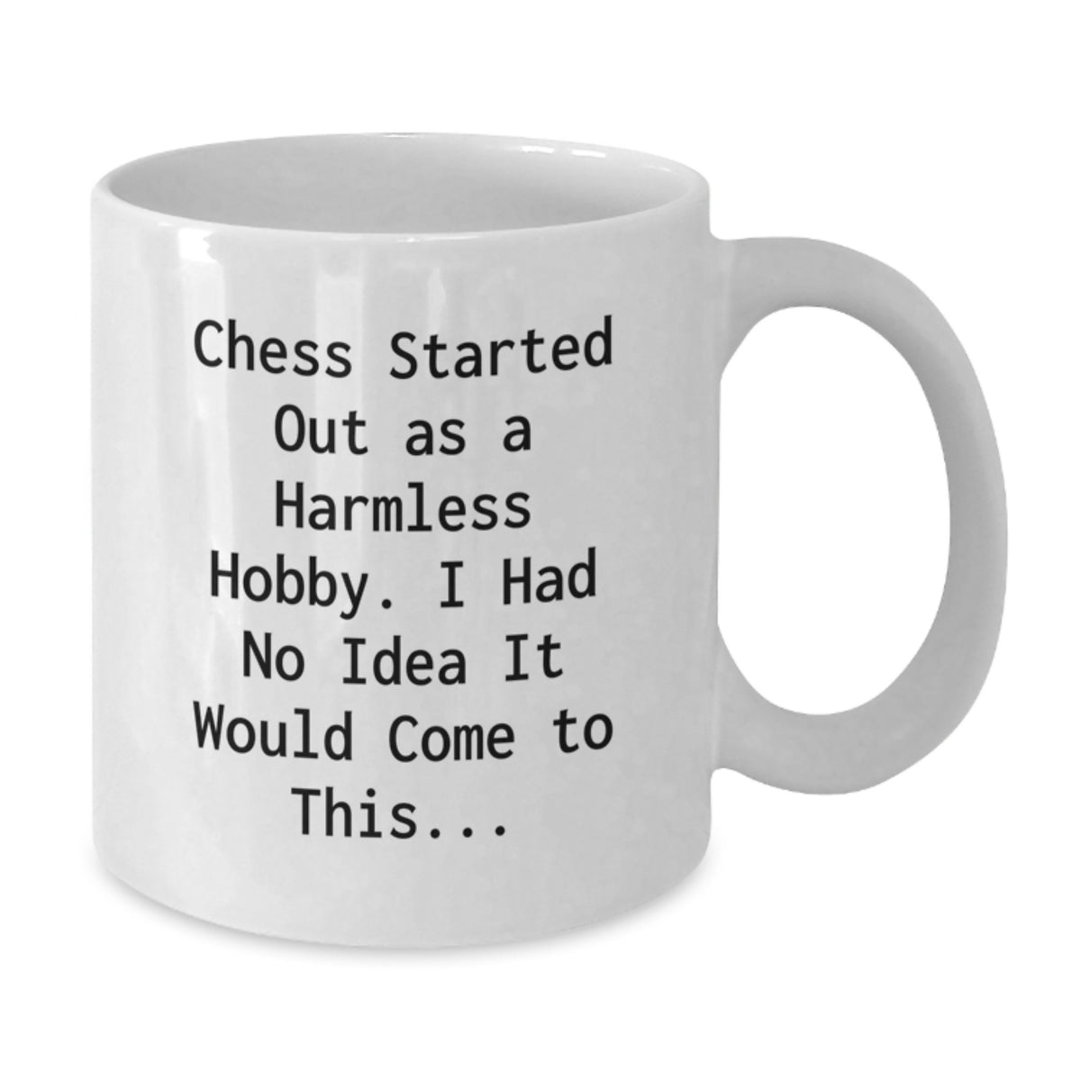 Funny Chess Quote Gift for Graduates, White Coffee Mug, Chess Lovers, Unique Graduation Gifts from Friends, Family, or Coworkers - Additional