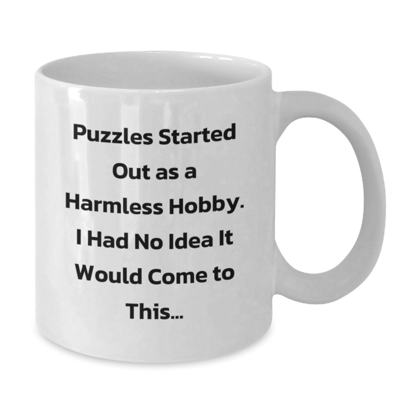 Birthday Gift Keepsake White Coffee Mug for Him – Puzzles Quote - Additional