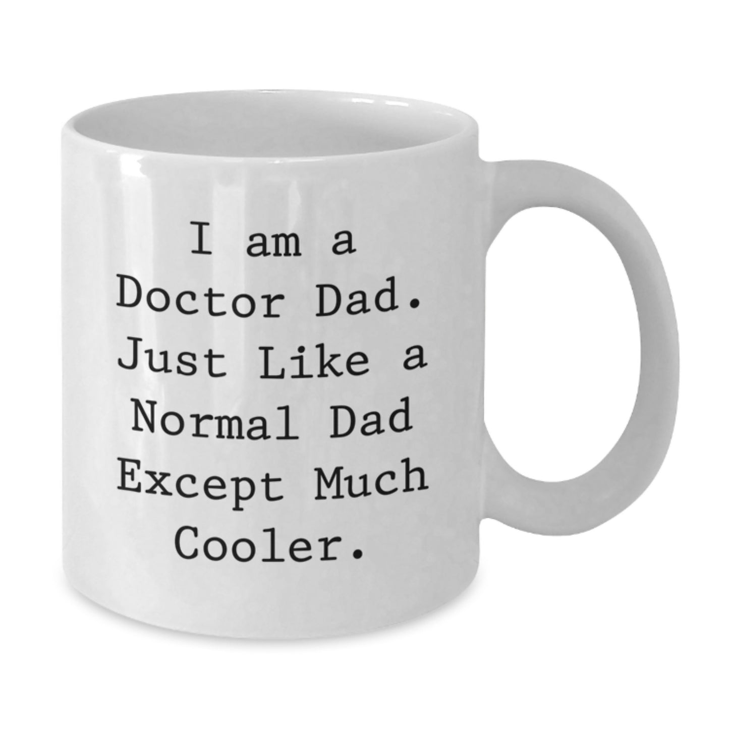 Doctor Keepsake White Coffee Mug for Him Birthday Gift Cool Dad - Additional
