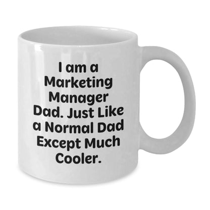 Marketing Manager Keepsake Mug for Him Birthday Gift Ceramic 11oz White - Additional
