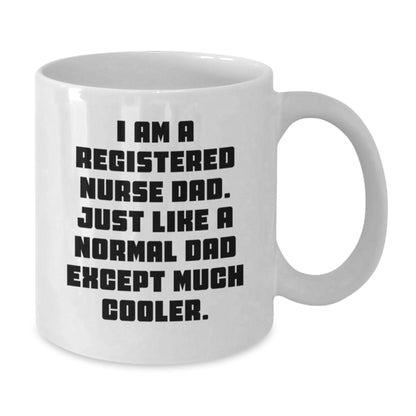 Registered Nurse Keepsake White Mug for Him Birthday Gift Ceramic 11oz - Additional