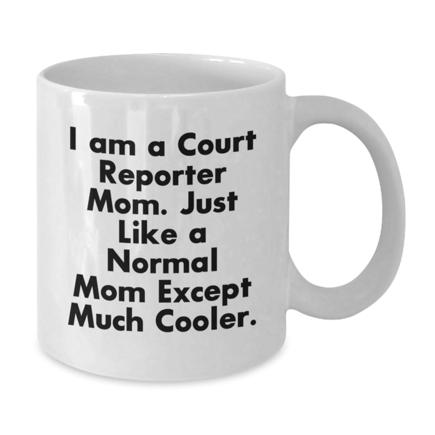 Court Reporter Mom Gifts from Friends, Court Reporter Unique Valentine's Coffee Mugs, Funny Court Reporter Quote White Coffee Mug for Men and Women Court Reporters - Additional