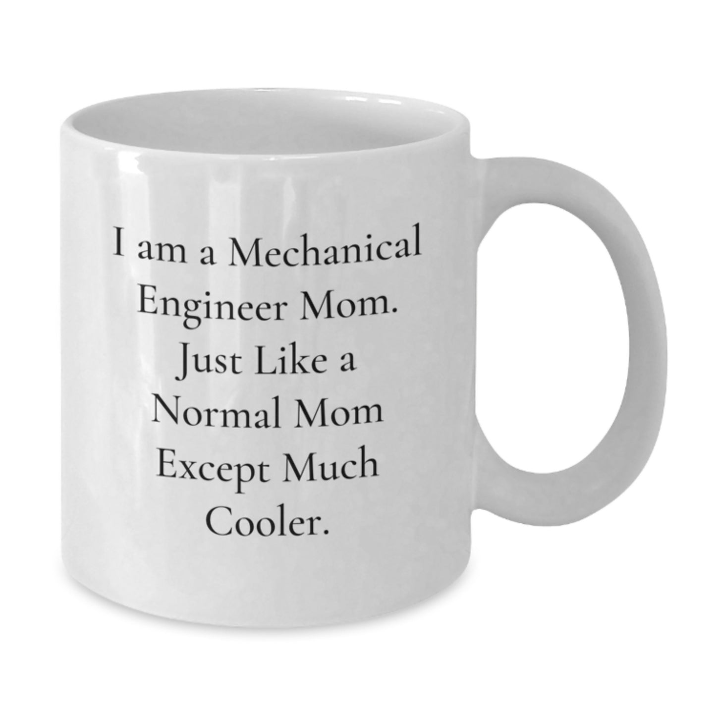 Mechanical Engineer Keepsake Mug for Him Birthday Gift White Ceramic - Additional