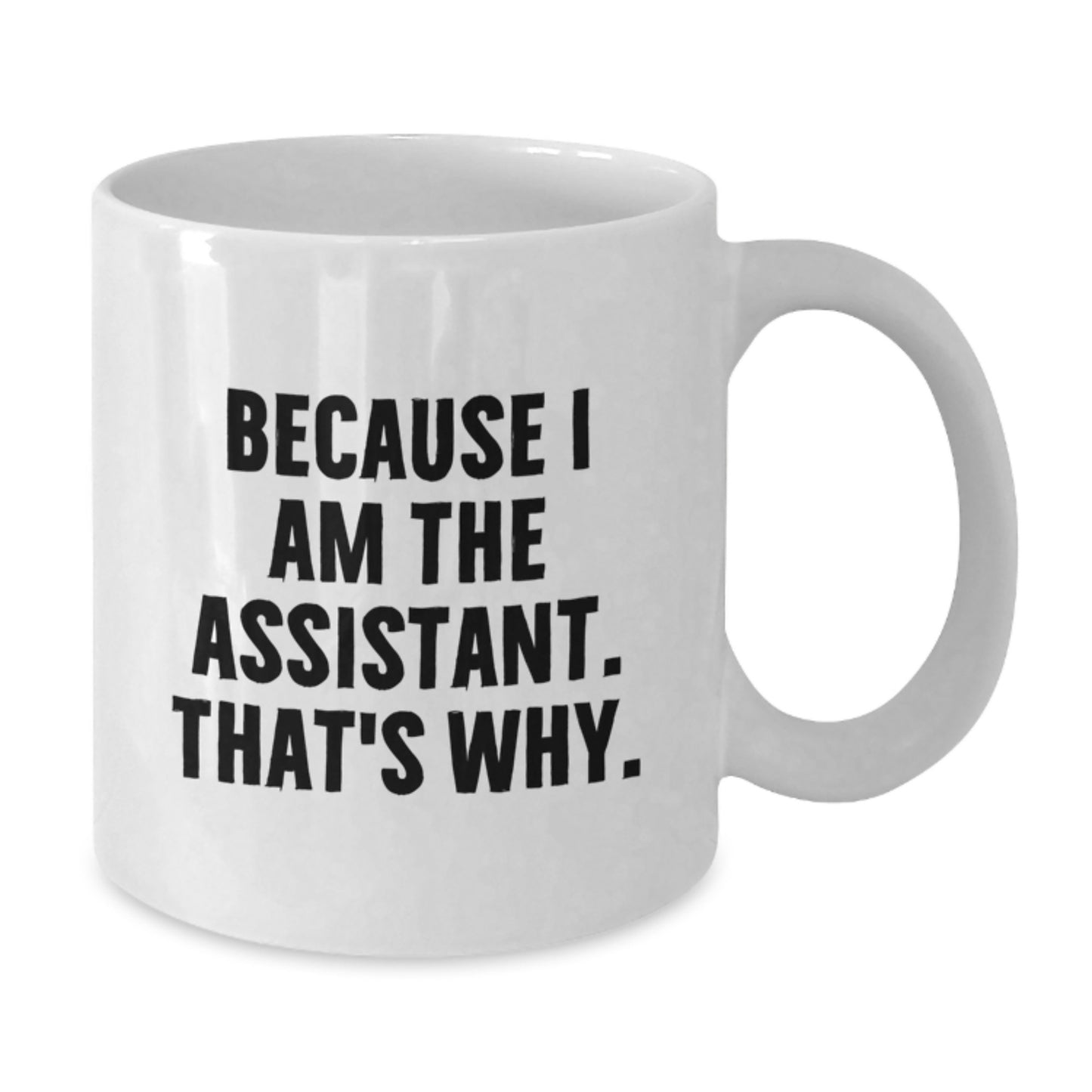 Assistant Keepsake Birthday Gift for Him White Coffee Mug Ceramic - Additional