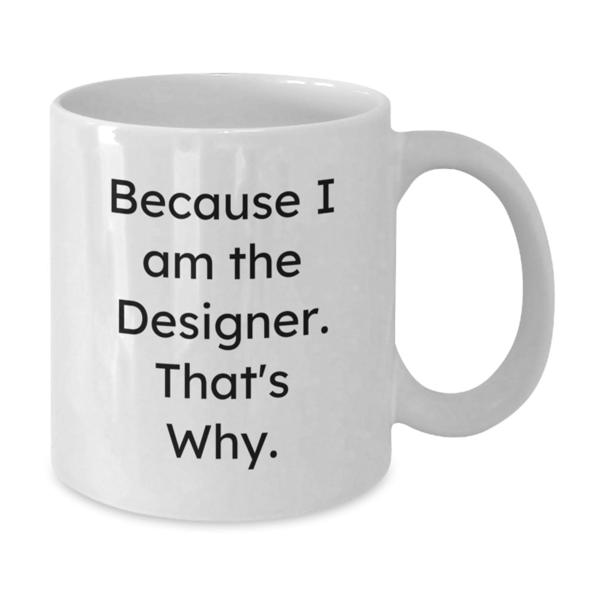 Birthday Gift for Her Designer White Coffee Mug Ceramic Present - Additional