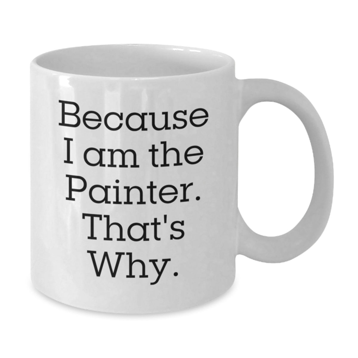 Birthday Gift Painter White Coffee Mug Present for Her - Additional