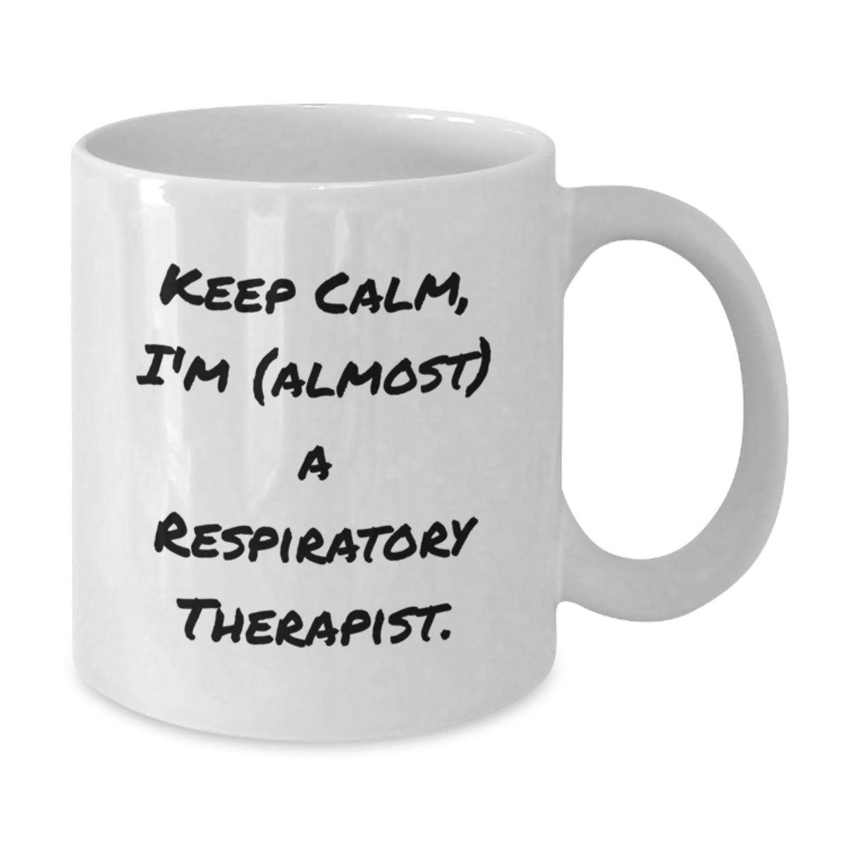 Christmas Gift for Her Keep Calm Present for Respiratory Therapist - Additional