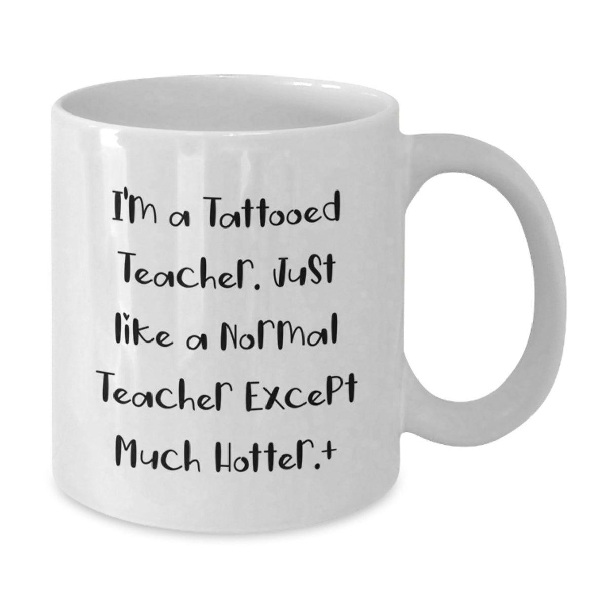 Teacher Gift for Him A Playful Keepsake Mug - Tattooed Teacher's Witty - Additional
