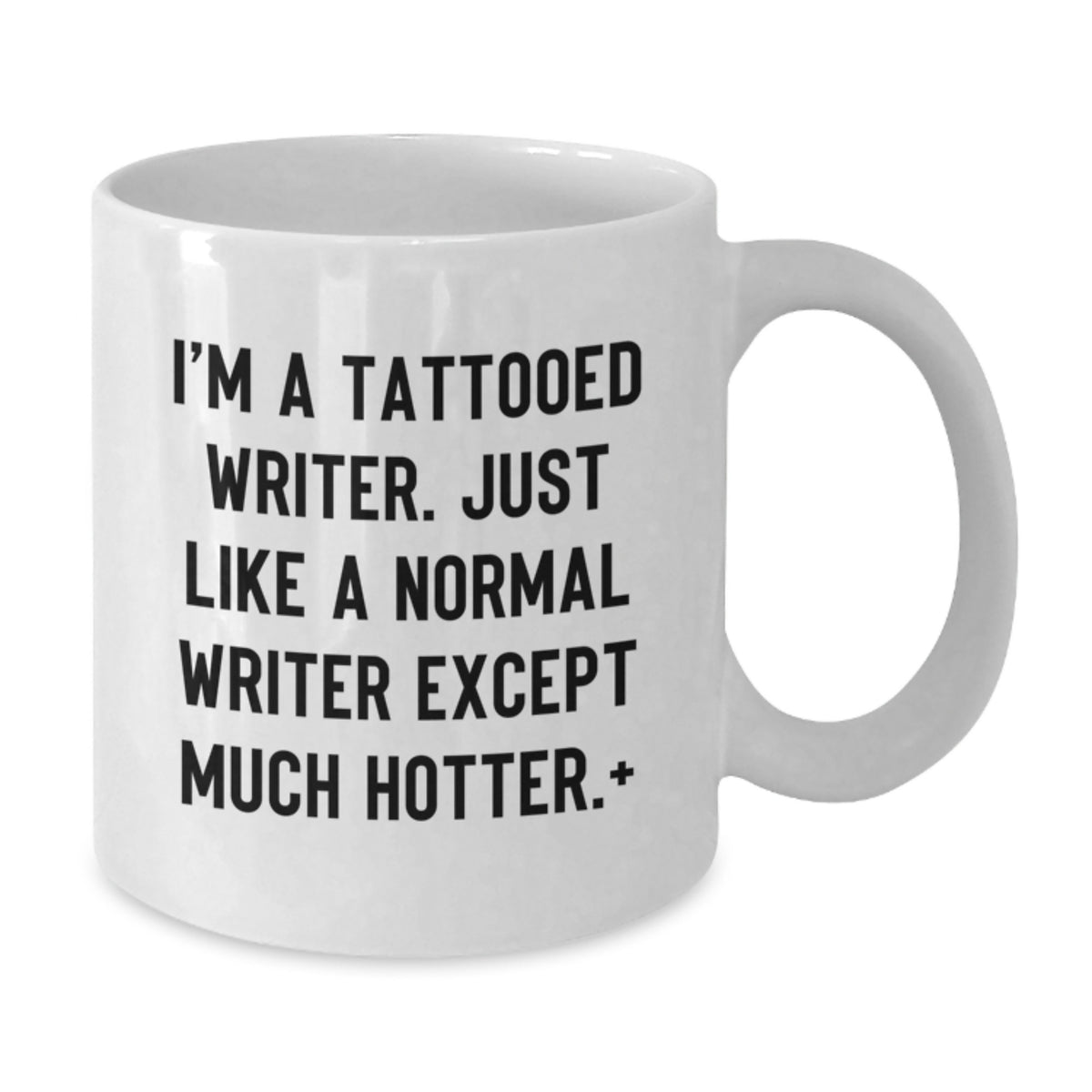 Funny Writer Gifts for Writers, Unique White Coffee Mug for Writer Friends, Graduation Gifts from Friends - Additional