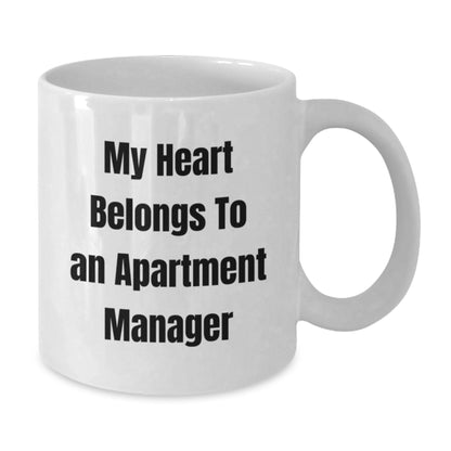 Funny Quote for Apartment Manager White Coffee Mug Gifts from Men, Unique Christmas Unique Gifts for Apartment Manager, White Coffee Mug for Apartment Manager Lovers - Additional