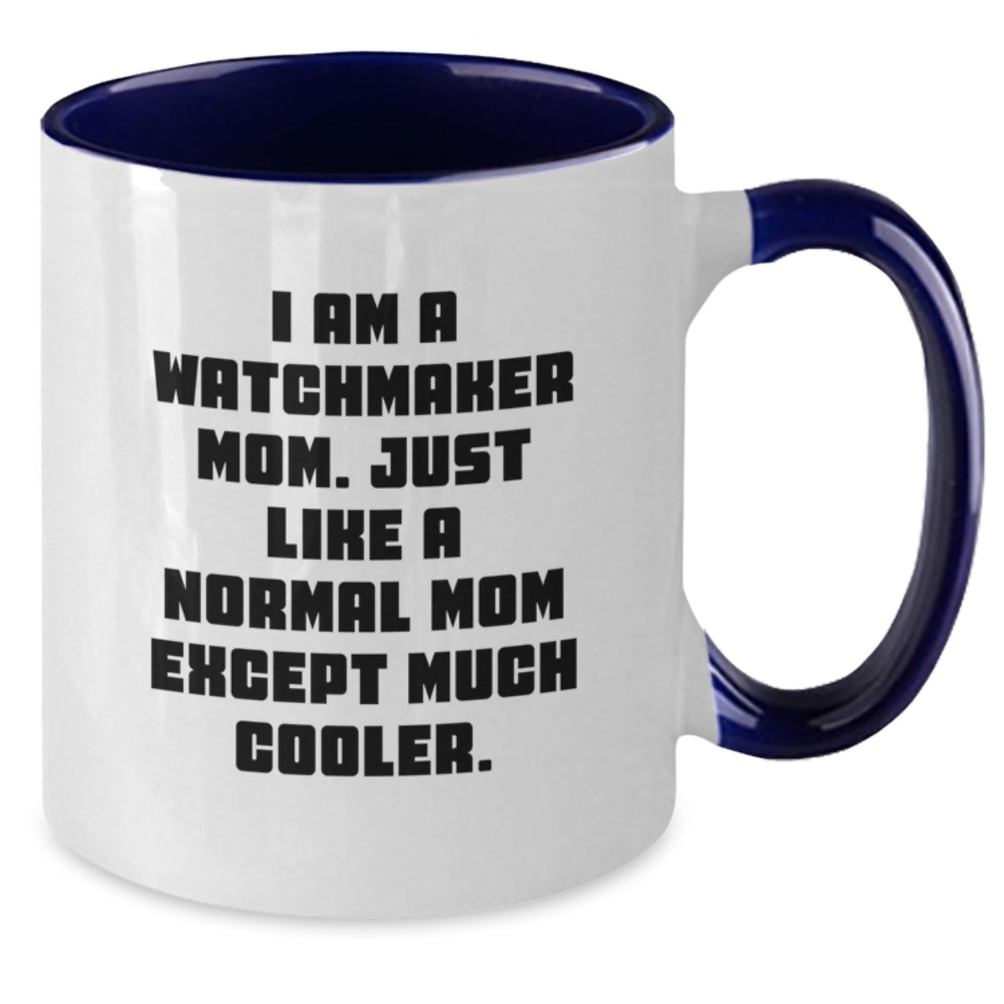 Watchmaker Mom Keepsake Mug for Him Birthday Gift Black & White - Additional