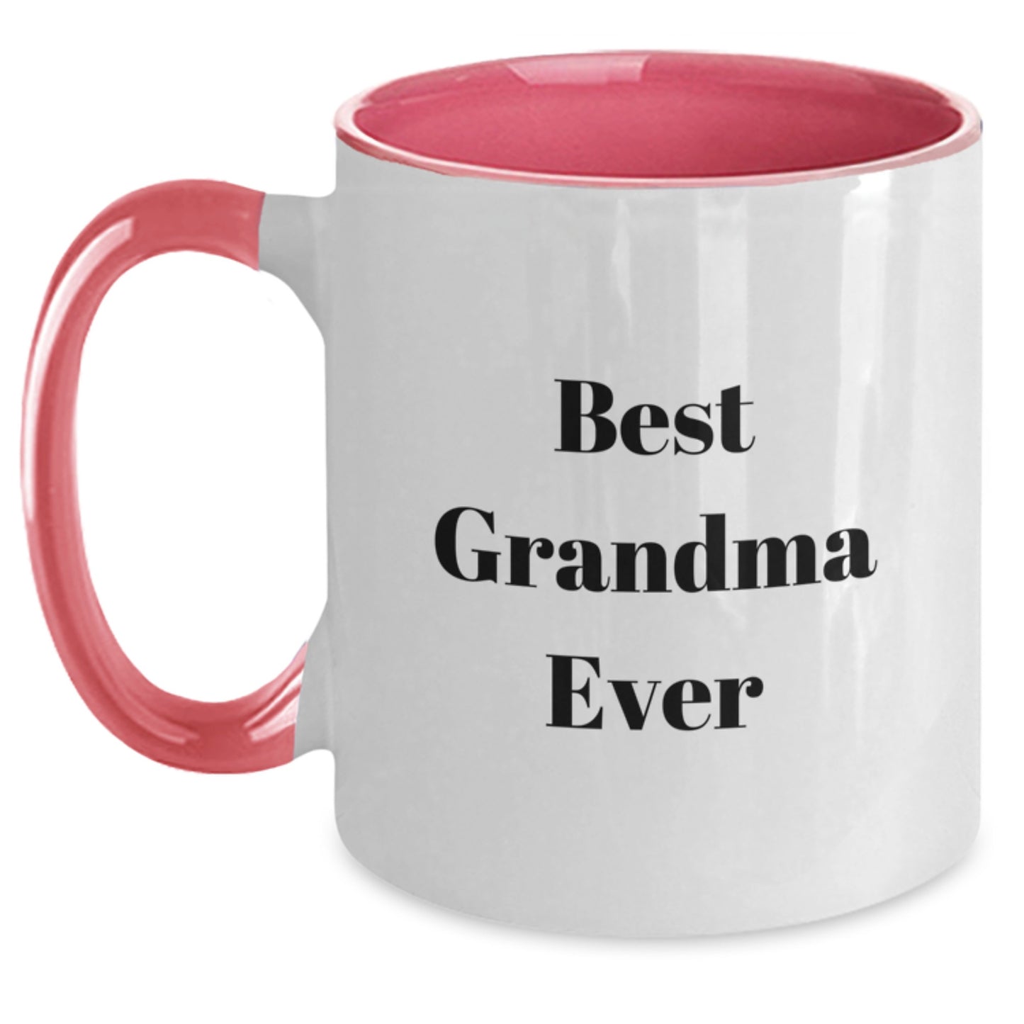 Funny Grandma Gifts - Best Grandma Ever Two Tone Coffee Mug, 11oz, Microwave & Dishwasher Safe - Gifts from Grandma to You - Birthday Unique Gifts - Main